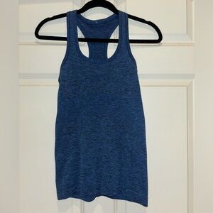 Navy Lululemon Swiftly Tech Racerback Tank Top-Hip Length